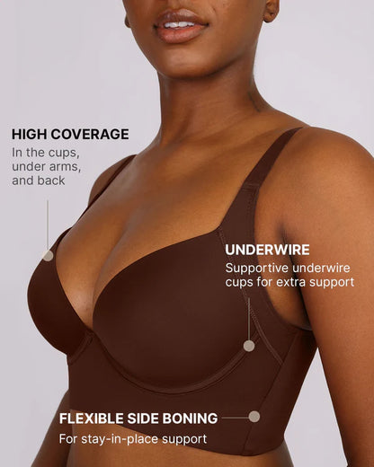 AirSlim Underwire Push-Up Bra